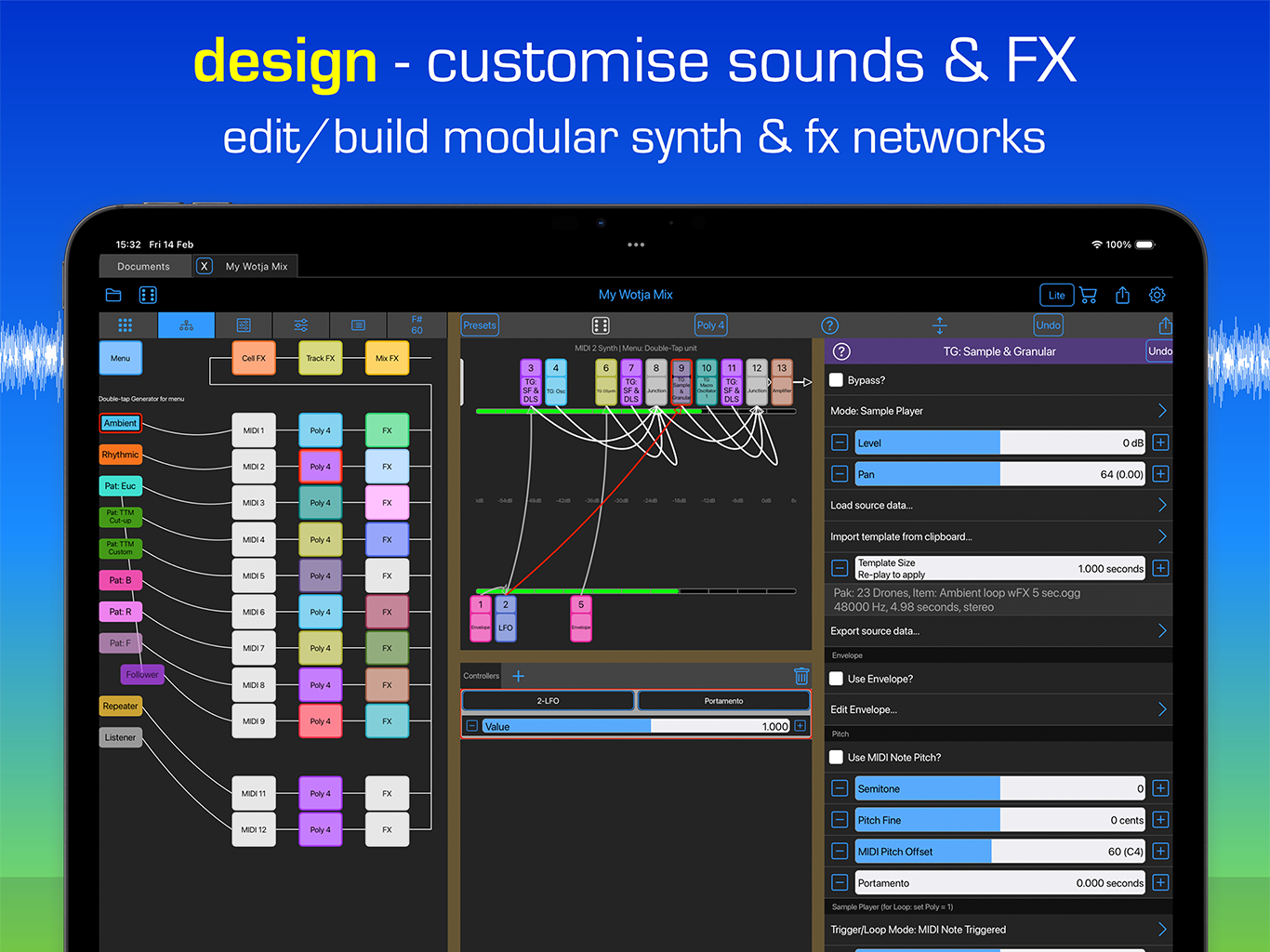 Wotja for Tablet Screenshot 3