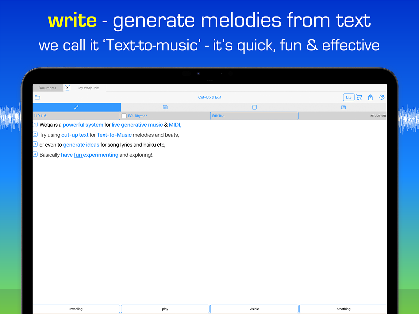 Wotja for Tablet Screenshot 5